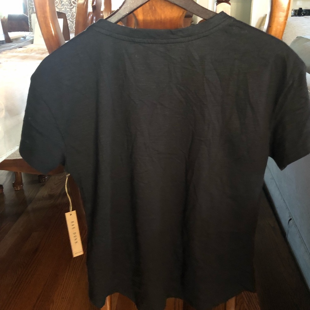 SALE! Rae Dunn Black T-Shirt & Socks - Picture 4 of 5